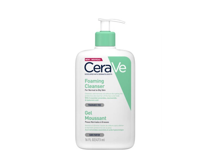 CeraVe-Foaming facial cleanser