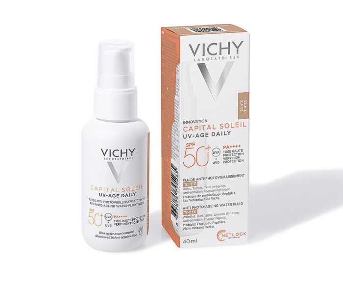 Vichy Capital Soleil UV-AGE Daily SPF50 Fluid – Дневен флуид против фотостареење 50мл