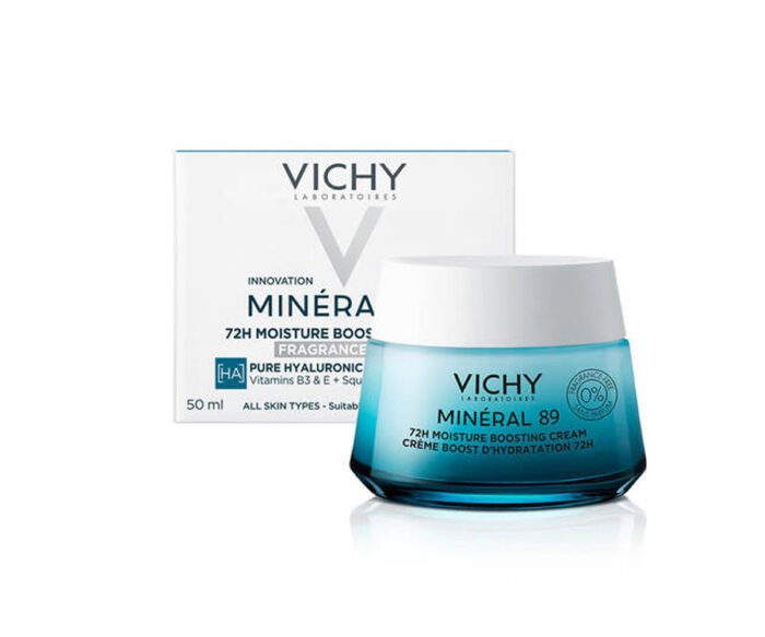 VICHY Mineral 89 Rich Богат крем за интензивна хидратација, 50 мл